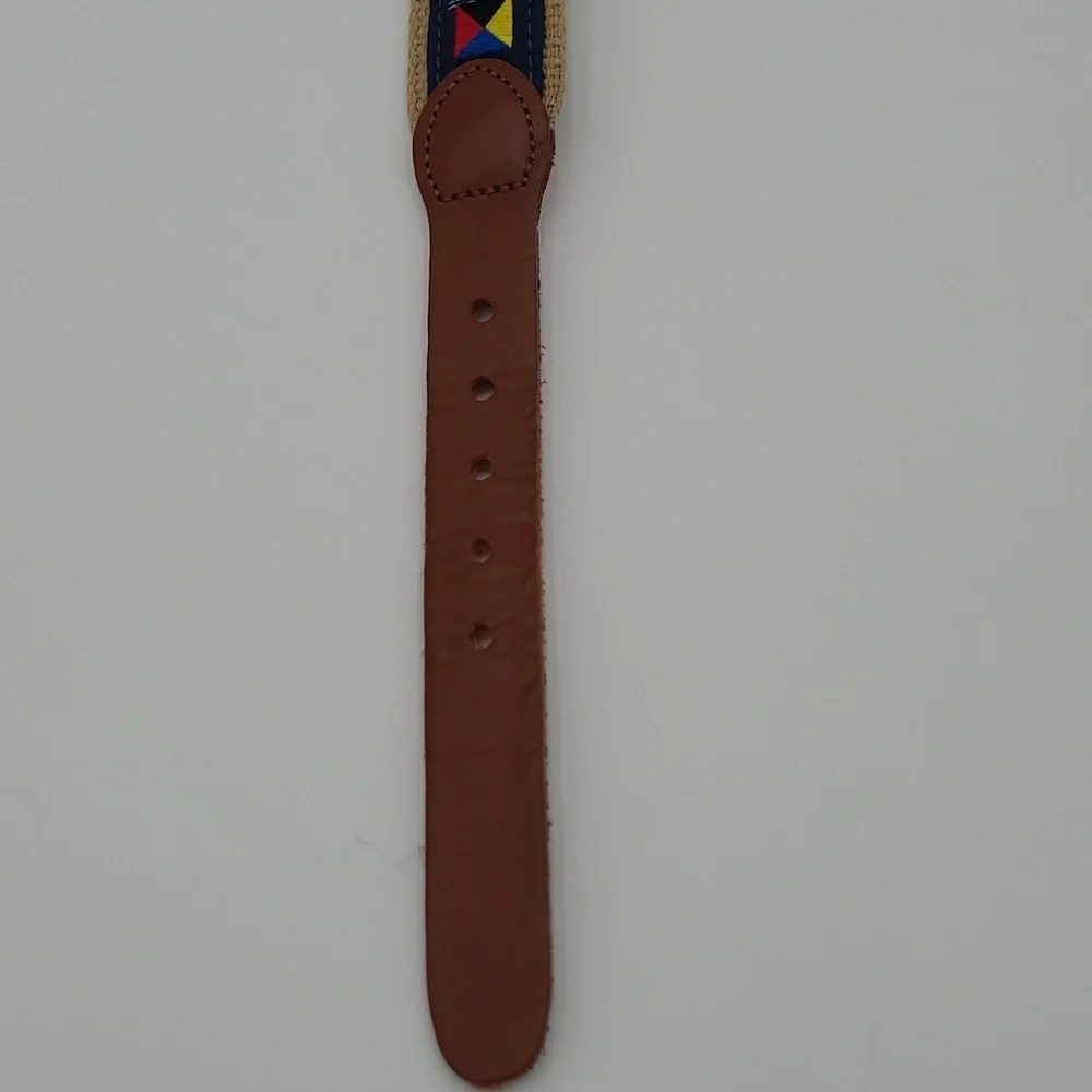 Women's Skippers Nautical‎ Code Flag Belt sz. 30